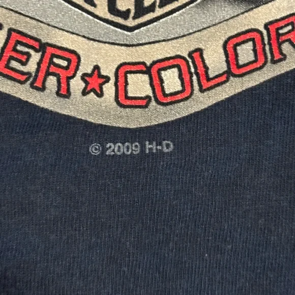 Vintage Harley-Davidson Sleeveless Shirt Back Graphic 2009 Colorado Men’s Large - Picture 8 of 8